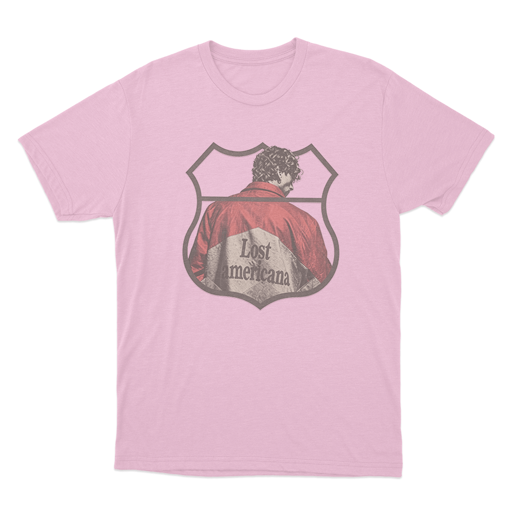Lost Americana Photo Unisex T Shirt Pink Lost Americana Photo Unisex T Shirt Pink