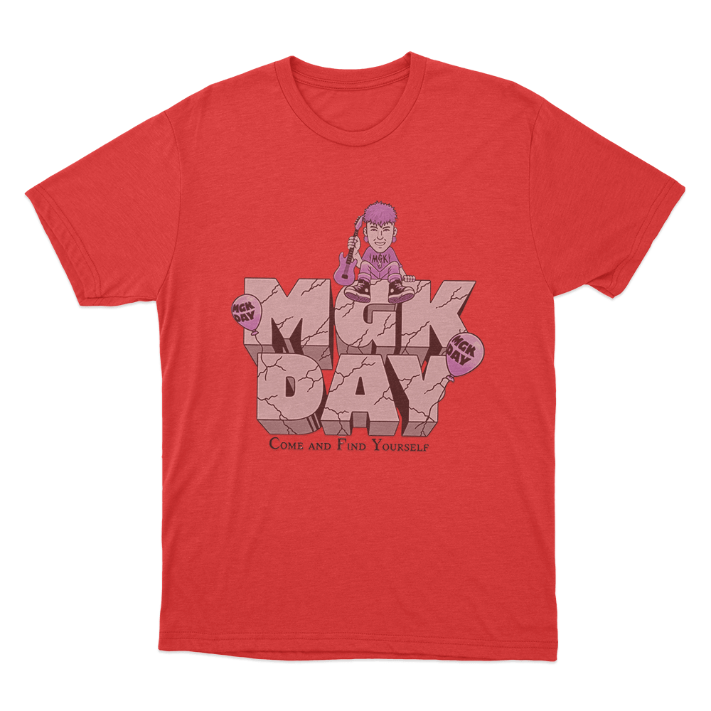 MGK Day 2024 Unisex T Shirt Red MGK Day 2024 Unisex T Shirt Red