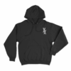 XX Logo Unisex Hoodie Black