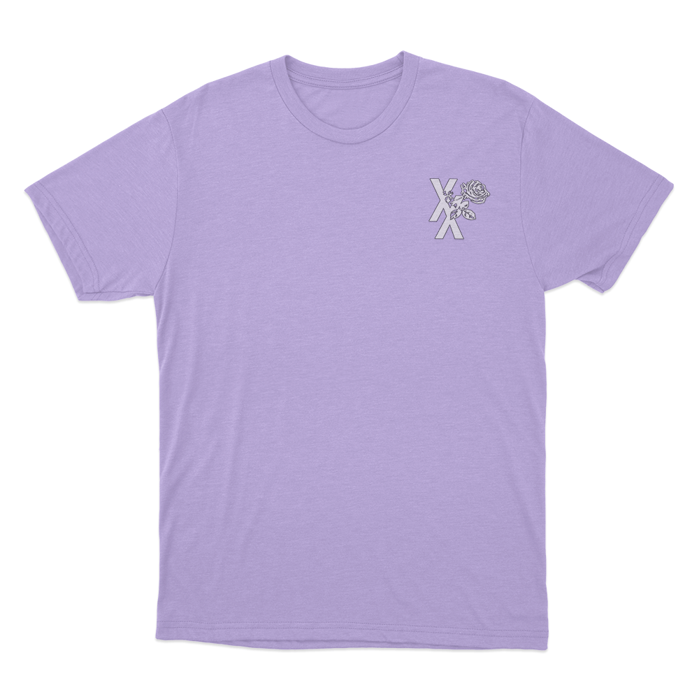 XX Rose Unisex T Shirt Purple XX Rose Unisex T Shirt Purple